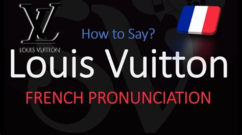 how is louis vuitton pronounce|how to pronounce christian dior.